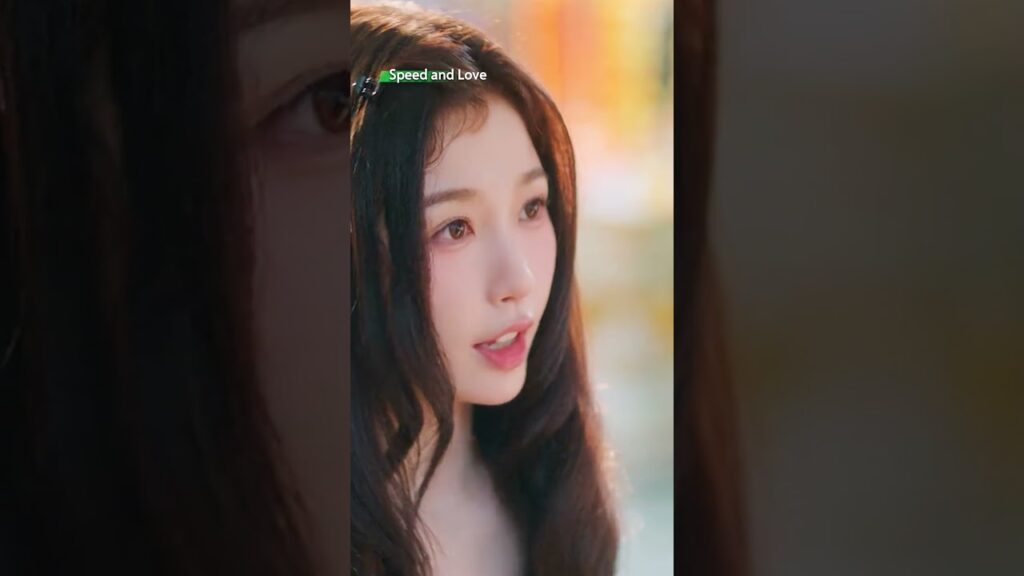 ركلة وحدة… ونظرة فوز.😎 #speedandlove #estheryu #yushuxin #heyu #iqiyi #cdrama