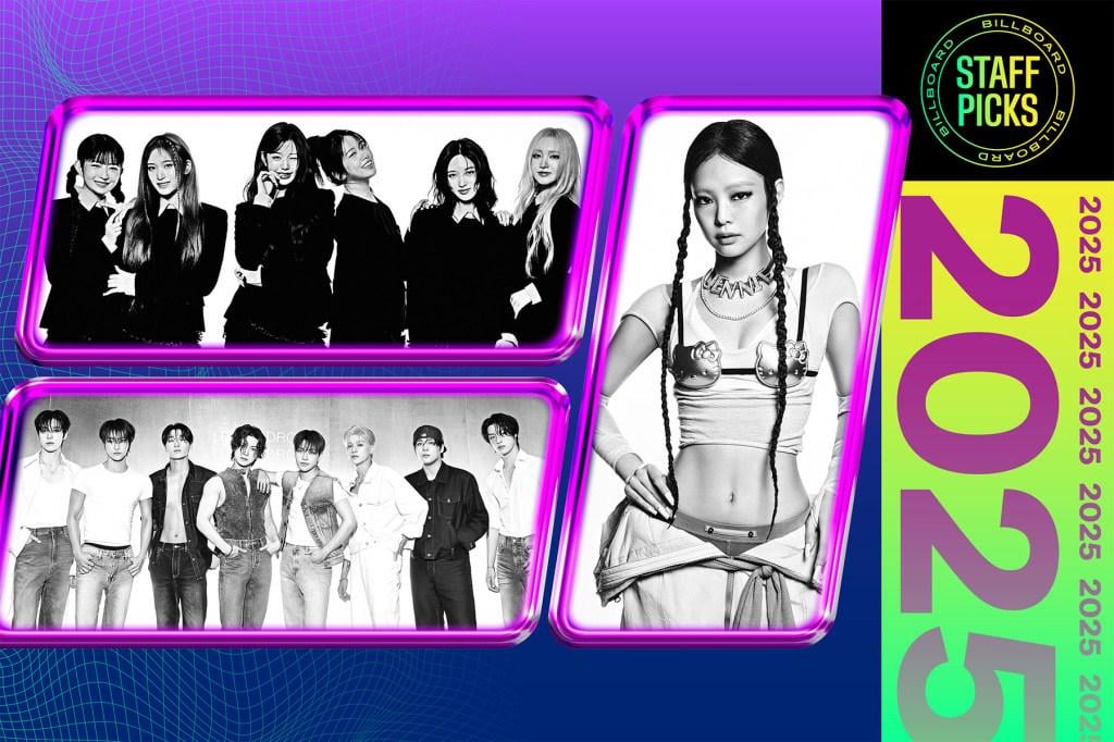 أفضل 25 أغنية كيبوب لعام 2025: اختيارات طاقم العمل @ Billboard (251218)