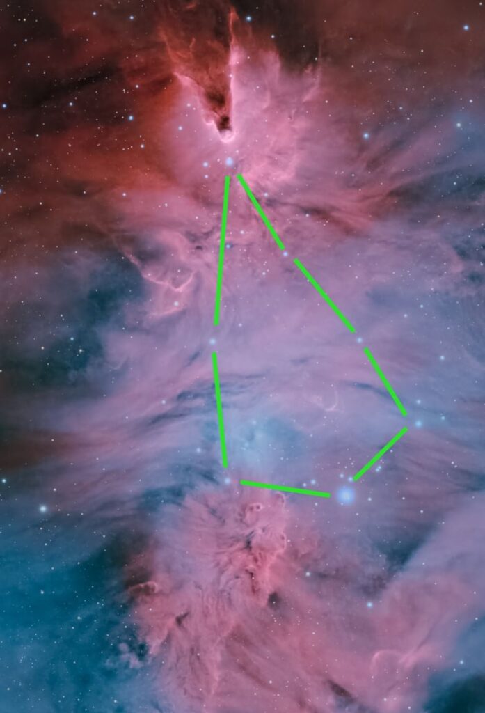 "مرصد الختم الفلكي" في أبوظبي يوثق عنقود الشجرة وسديم المخروط