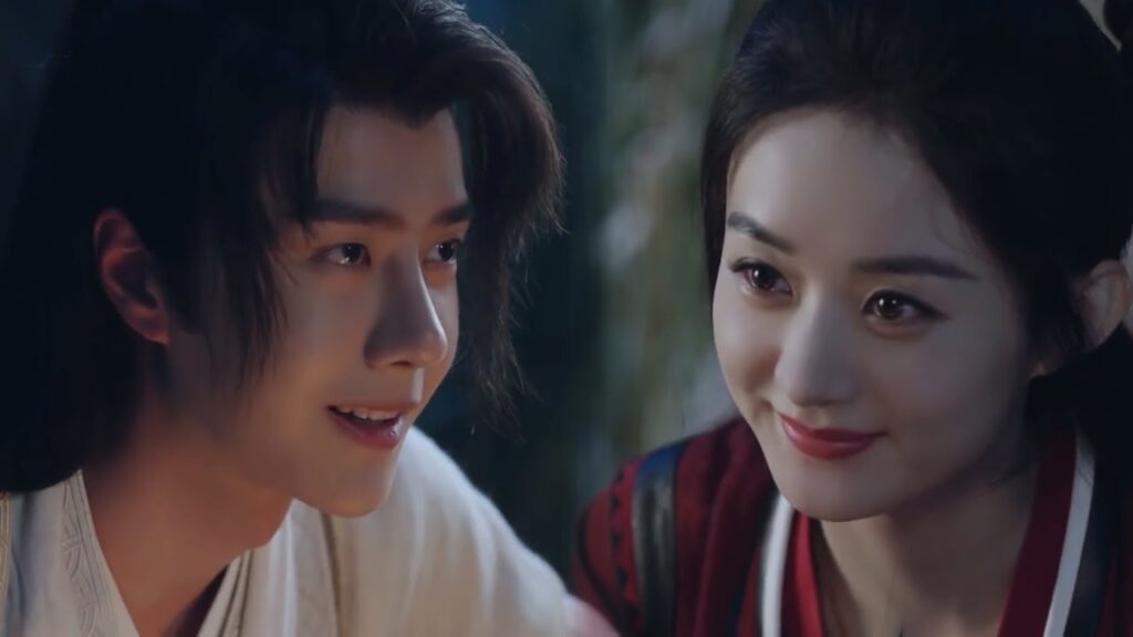 يفترق الحبيبين الشابين في مكانين ويستخدمون الحمام الزاجل لإرسال الرسائل كل يوم💕مشهد من "أسطورة فاي"