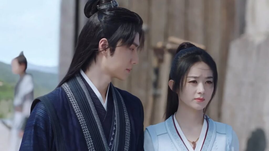 "أقسم أنني سأحميك ‫حتى اللحظة الأخيرة وسأمهد الطريق أمامك"💕مشهد من الدراما الرومانسية "أسطورة فاي"