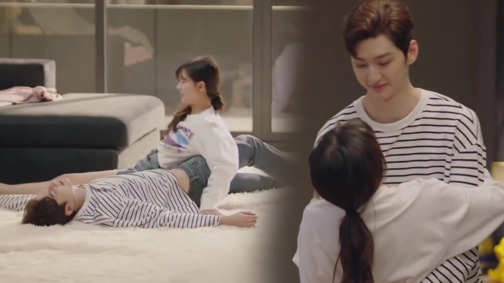 يعيش مع حبيبتـه و بدأ يتصرف برومانسـية و حماقـة اكثر❤️(ارجوك اطمئن يا سيد لينغ)