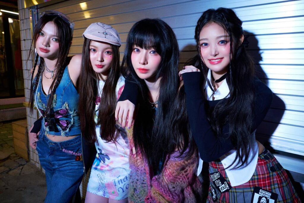 SAY MY NAME - ألبوم EP الثالث: &OUR Vibe (صور تشويقية - إصدار Arcade Rush - Team Alien - Kanny، Seungjoo، Shuie، Soha)