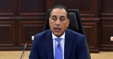 رئيس لبنان يستقبل مصطفى مدبولى فى قصر بعبدا