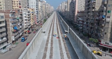 تصوير جوى يكشف تقدم أعمال المرحلة الأولى من مشروع مترو الإسكندرية