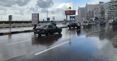 ثانى أيام نوة قاسم.. أمطار رعدية غزيرة تضرب الإسكندرية غدا