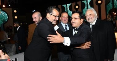 أبو العروسة محمد هنيدى وسط نجوم الفن فى حفل زفاف ابنته فريدة.. صور أبو العروسة محمد هنيدى وسط نجوم الفن فى حفل زفاف ابنته فريدة.. صور