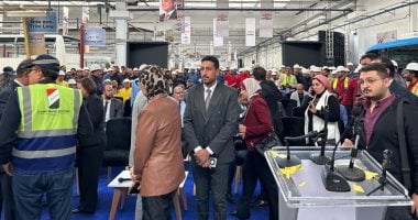 النصر للسيارات تدشن أول دفعة من سيارات المينى باص بحضور وزير قطاع الأعمال