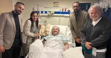 ابن شقيق محيي إسماعيل: عمي بخير وبدأ علاج طبيعي تمهيدا لعودته للمنزل