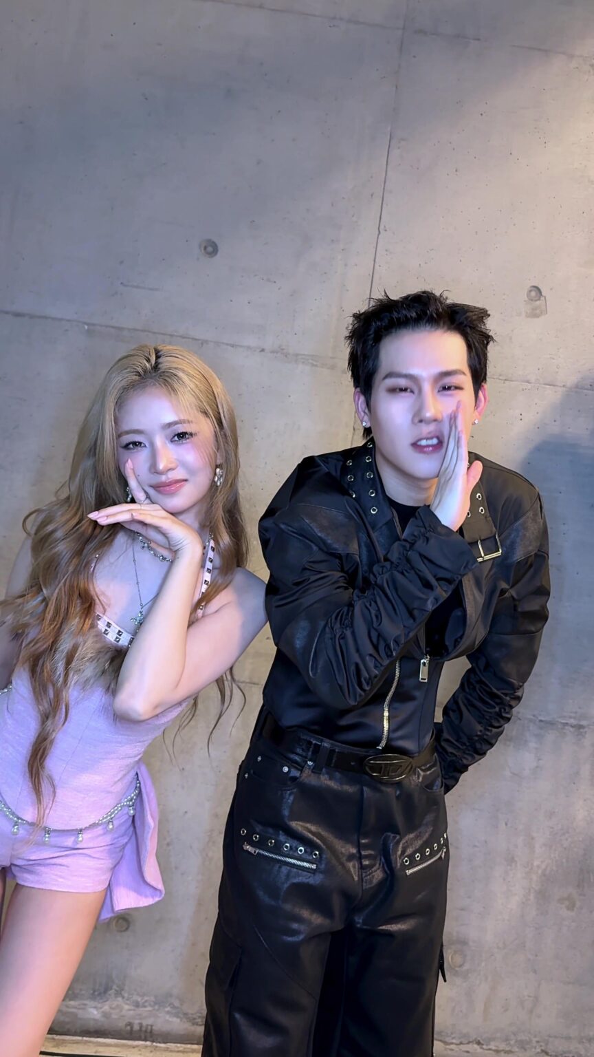 MONSTA X Joohoney مع IVE Rei - Push (مع IVE Rei) (تحدي الرقص) (251222)