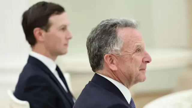 المبعوث الأمريكي الخاص ستيف ويتكوف، وصهر الرئيس الأمريكي جاريد كوشنر.