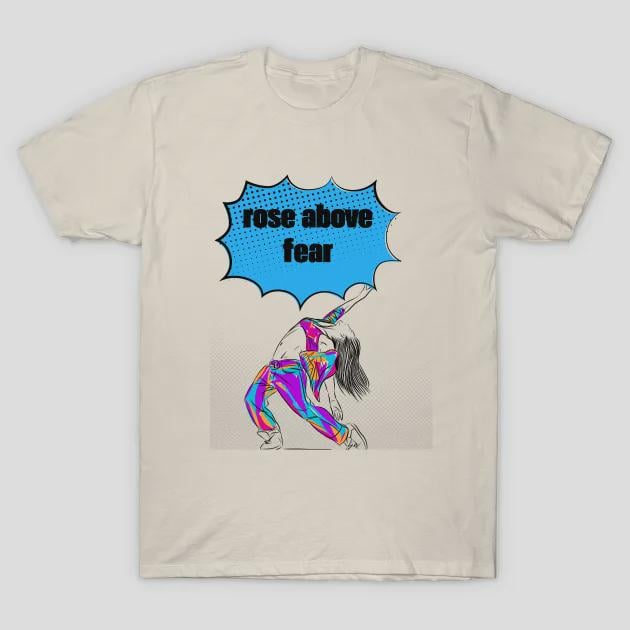 تي شيرت عقلية شجاعة