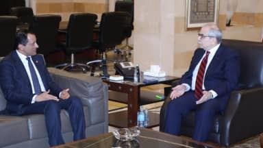 سلام استقبل سفير قطر - MTV Lebanon