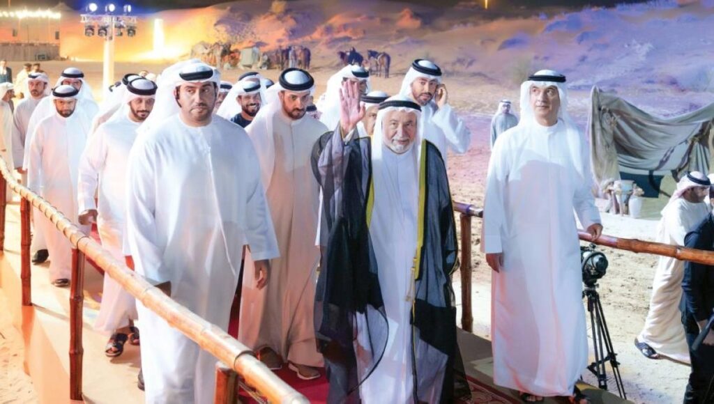 سلطان القاسمي يشهد انطلاق فعاليات مهرجان الشارقة للمسرح الصحراوي Al Bayan
