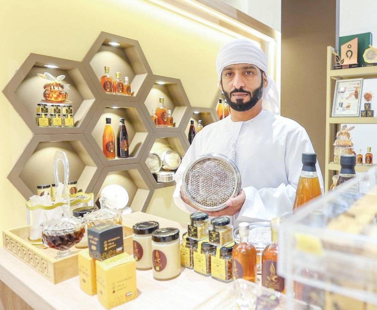 غالب الكثيري خلال مشاركته بالمهرجان