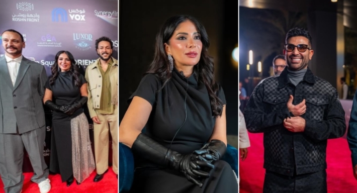 منى زكي وأحمد سعد وويجز وأحمد خالد صالح في العرض الخاص لفيلم “الست” في الرياض | ألبوم منى زكي وأحمد سعد وويجز وأحمد خالد صالح