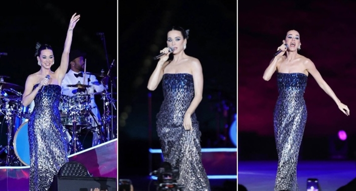 كاتي بيري تحيي حفلا أمام الأهرامات | ألبوم حفل كاتي بيري في الأهرامات