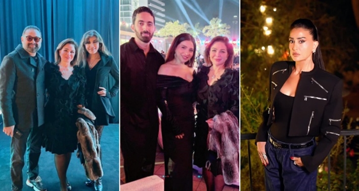 إلهام شاهين ومي عز الدين وياسر جلال وغادة عبد الرازق من بينهم … النجوم يجتمعون في سهرة بالقاهرة | ألبوم النجوم يجتمعون في سهرة