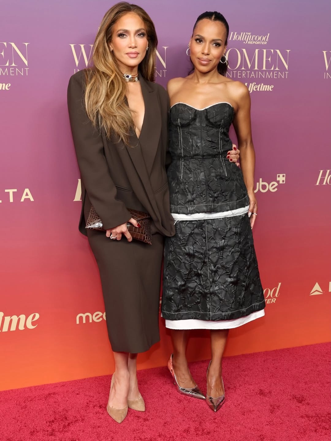 كيري واشنطن وجينيفر لوبيز (إنستغرام)