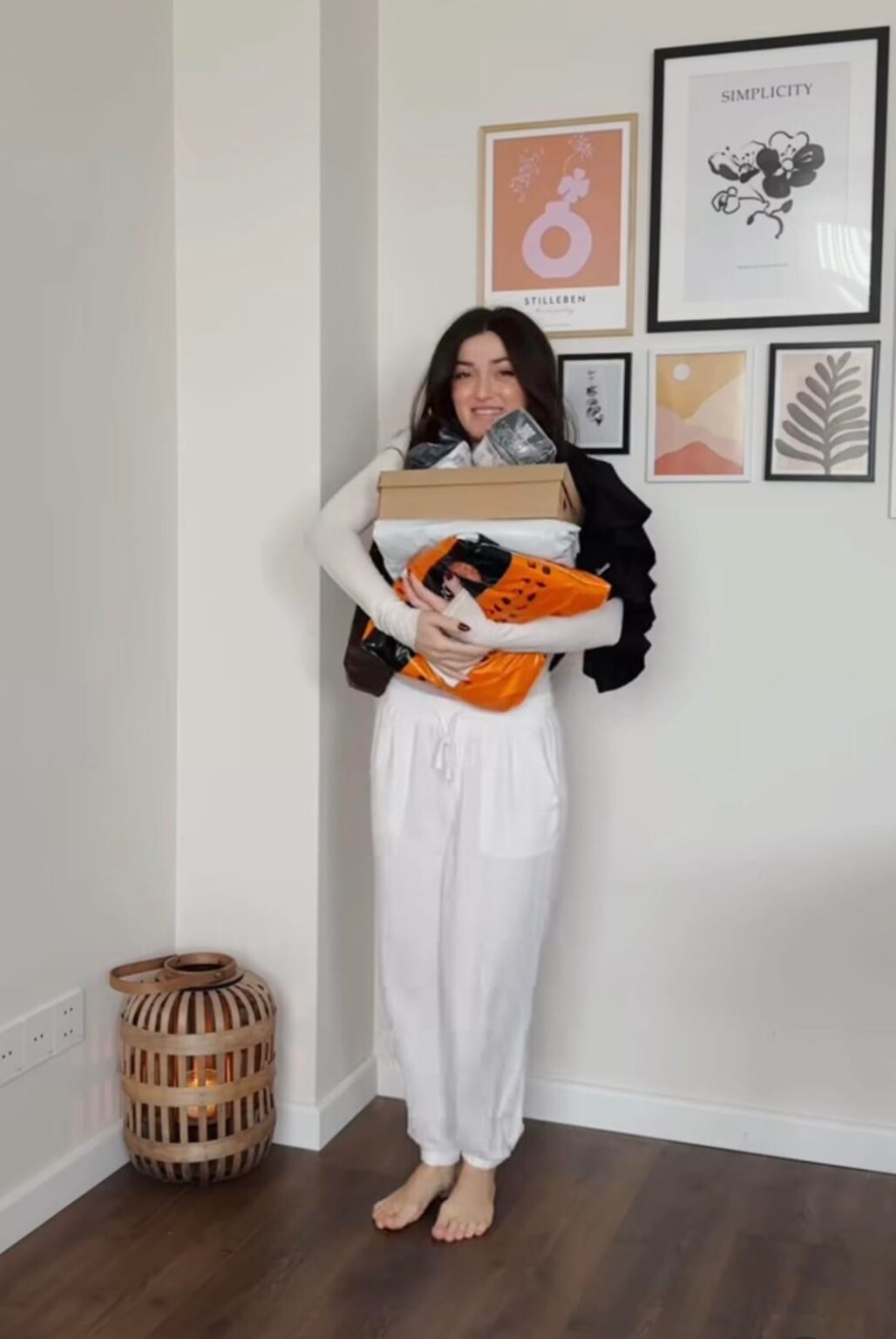 Azeri influencer Günel Rahimova lokum gibi ayaklar