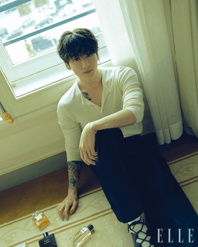 BTS Jungkook - ELLE Korea x CHANEL للعطور والجمال (إصدار يناير 2026 المصور 2)