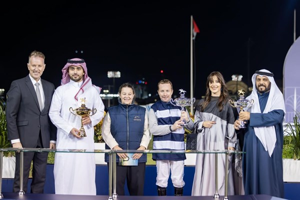 «عامر برن» يحصد بطولة أبوظبي للخيول العربية