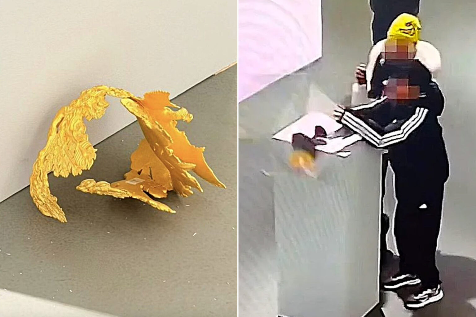 طفل يُتلف تاجا قيمته أكثر من 322 ألف دولار في معرض بالصين | منوعات طفل يُتلف تاجا قيمته أكثر من 322 ألف دولار في معرض بالصين | منوعات