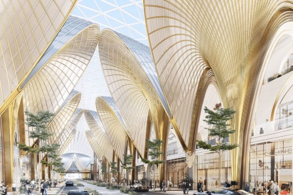 هل تصلح سيارتك لأول مول للتسوق بالسيارة في العالم؟ مول دبي سكوير في خور دبي