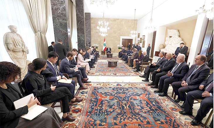 وفد مجلس الأمن يطرح من بيروت أسئلة حول التفاوض بين لبنان وإسرائيل و«حصرية السلاح»