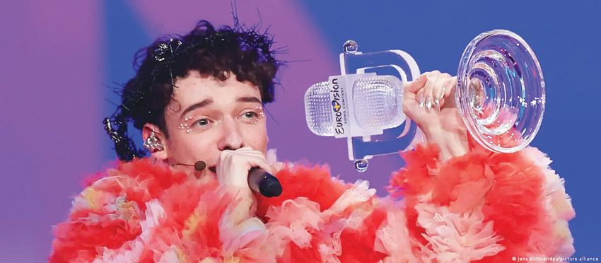 أخبار الخليج | الفائز بمسابقـة يوروفيجن 2024 يعيد الجائـزة احتجاجا على استمرار مـشاركـة إسرائيل أخبار الخليج | الفائز بمسابقـة يوروفيجن 2024 يعيد الجائـزة احتجاجا على استمرار مـشاركـة إسرائيل