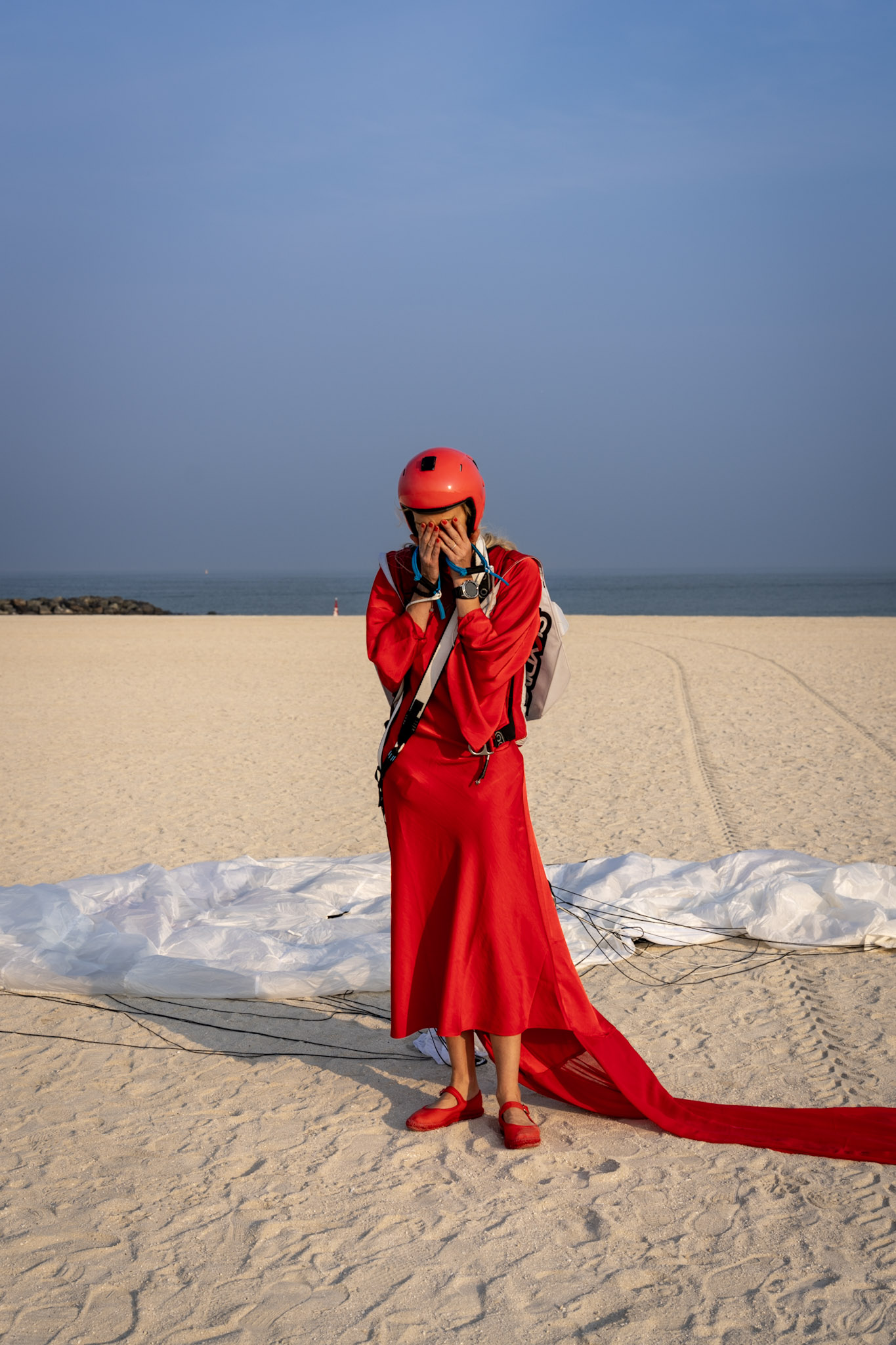 قافزة المظلات البلجيكية ماغالي فولكنر براف (Steve Braff)