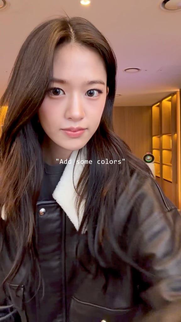 251214 تحديث TikTok الرسمي لـ IVE مع Yujin وRei - أضف بعض الألوان 🎨