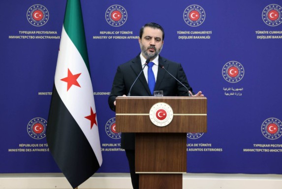 وزير الخارجية والمغتربين السوري أسعد الشيباني (إ.ب.أ)