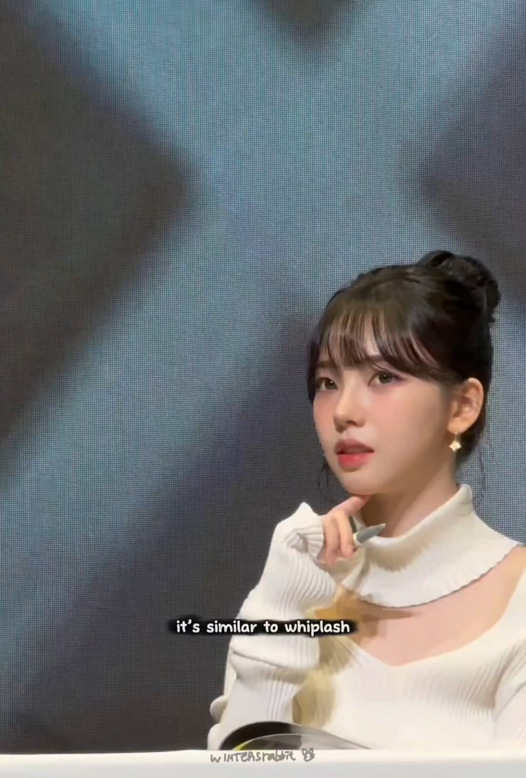 251207 وفقًا لكارينا، فإن الأغنية الرئيسية لعودة aespa القادمة ستكون مشابهة لأغنية "Whiplash" أو مزيج بين "Whiplash" و"Dirty Work".