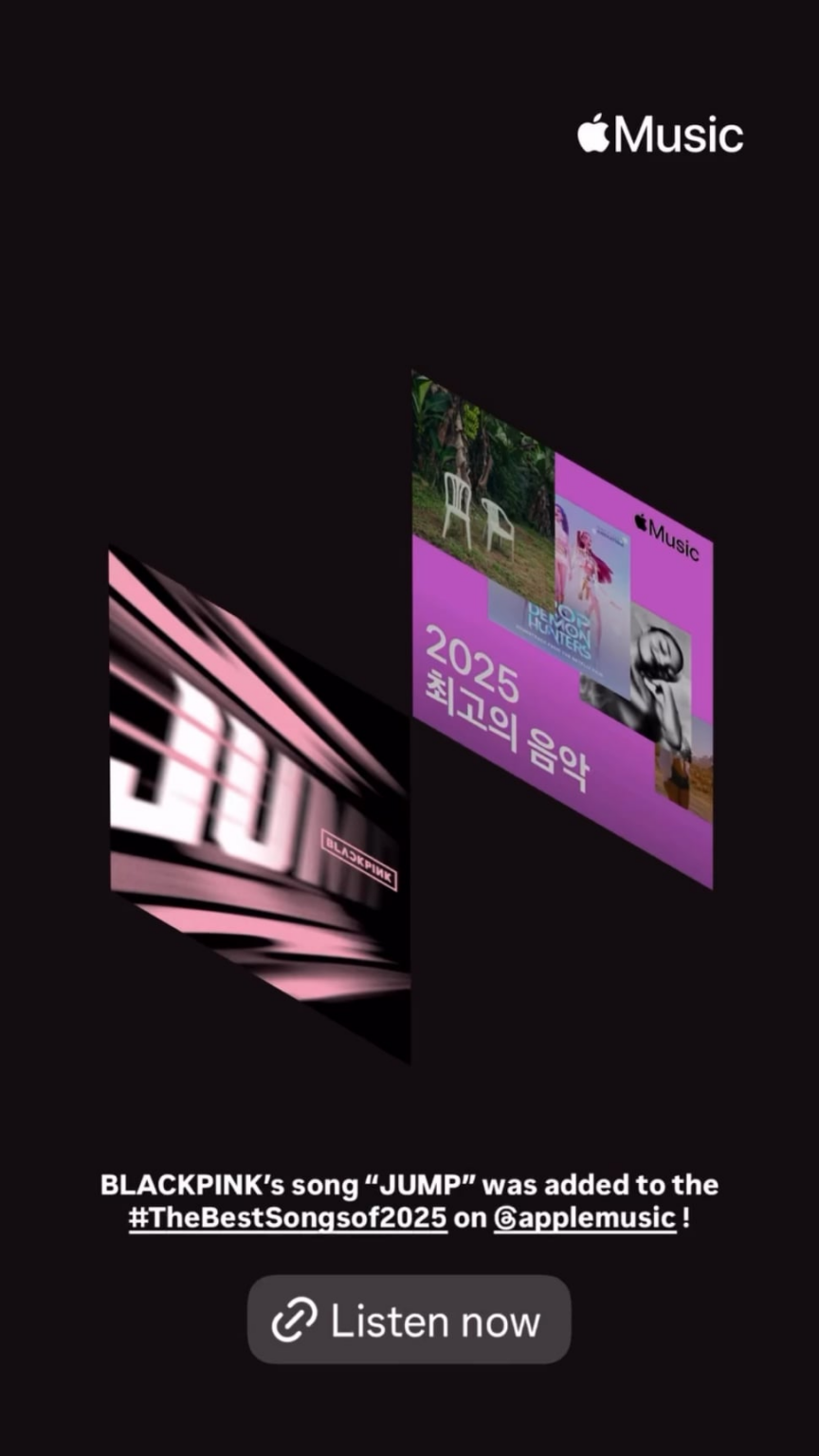 251202 تحديث قصة BLACKPINK على IG