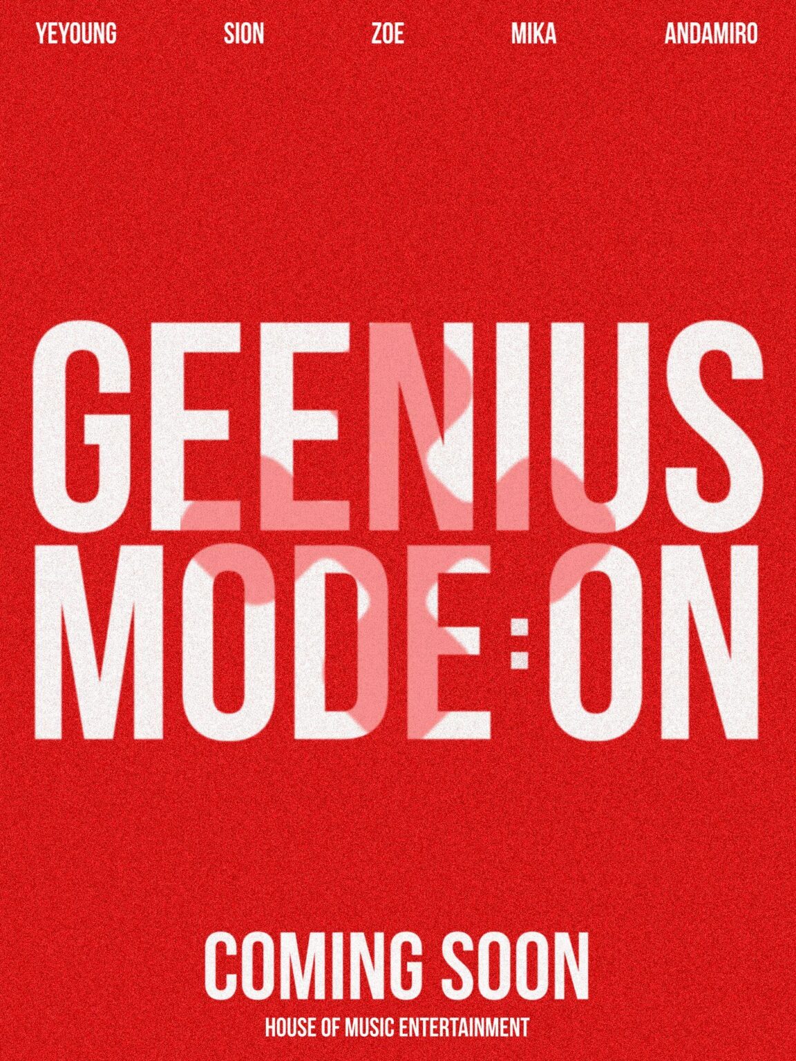 Geenius - وضع GEENIUS: تشغيل / الحب لا يتغير (صورة تشويقية قريبًا)