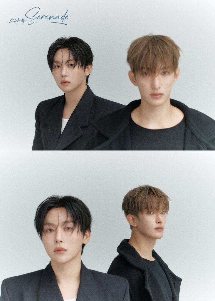 SEVENTEEN DxS (DK & Seungkwan) - الألبوم المصغر الأول '소야곡 (Serenade)' (صورة المفهوم - 청흔 (靑痕) / الإصدار المضغوط.)