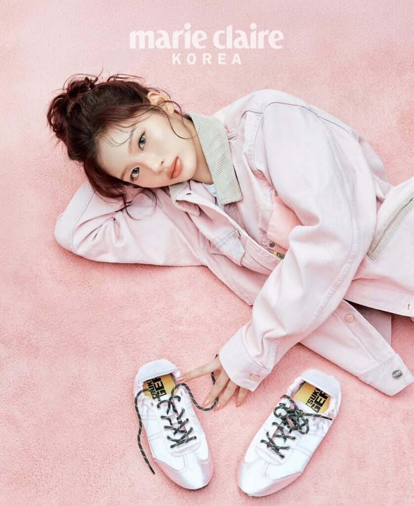 NMIXX Sullyoon - Marie Claire Korea X Onitsuka Tiger (المعاينة المصورة لإصدار يناير 2026)