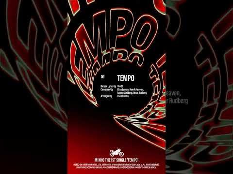 مينهو (شايني) - الأغنية المنفردة الأولى "TEMPO" (ملصق قائمة الأغاني)