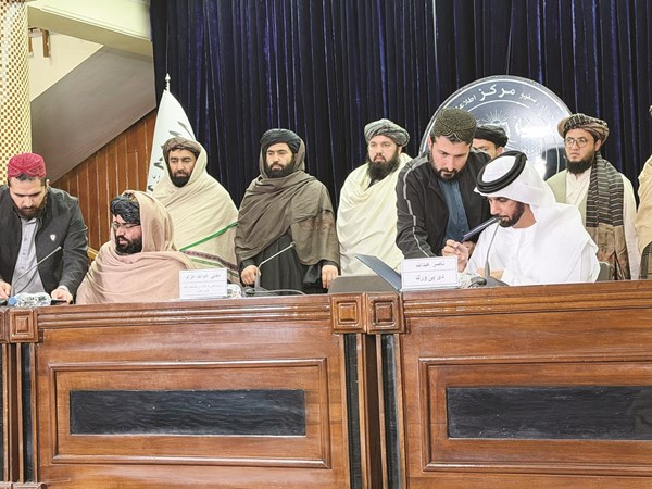 موانئ دبي العالمية تُطوّر مرافق حدودية استراتيجية في أفغانستان موانئ دبي العالمية تُطوّر مرافق حدودية استراتيجية في أفغانستان