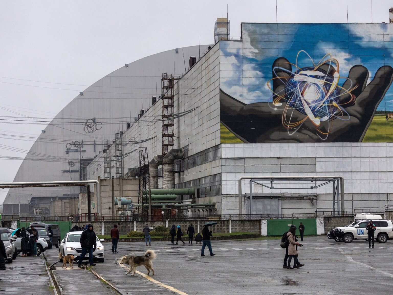 تضرر الدرع الواقي لمحطة تشرنوبل النووية | أخبار تضرر الدرع الواقي لمحطة تشرنوبل النووية | أخبار