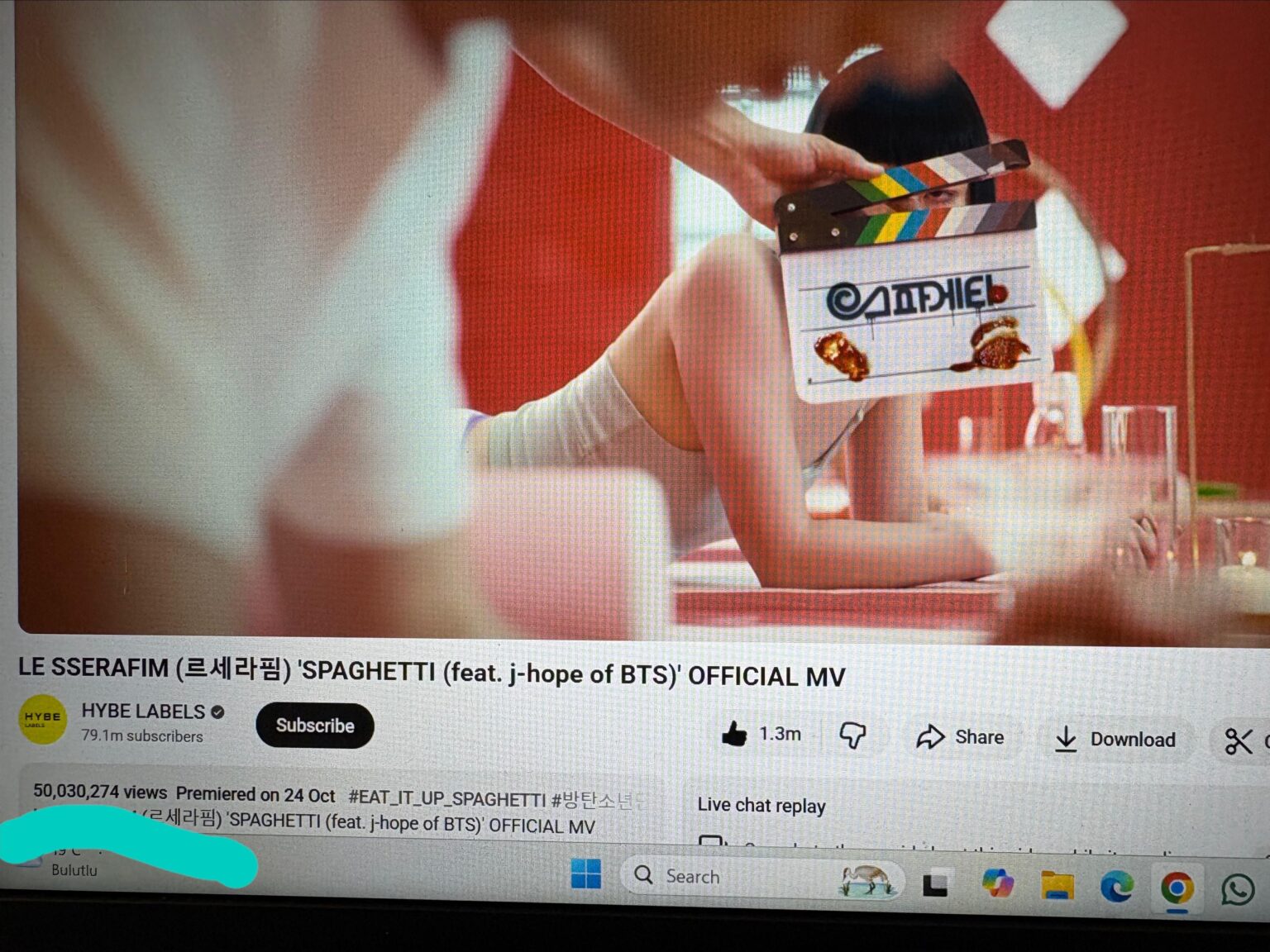 مبروك يا خوفنوت! السباغيتي تحقق 50 مليون مشاهدة على YouTube