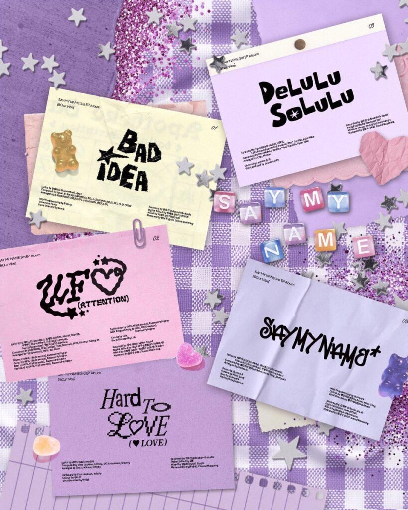 قل اسمي - الألبوم الثالث: &أجواءنا (قائمة الأغاني)