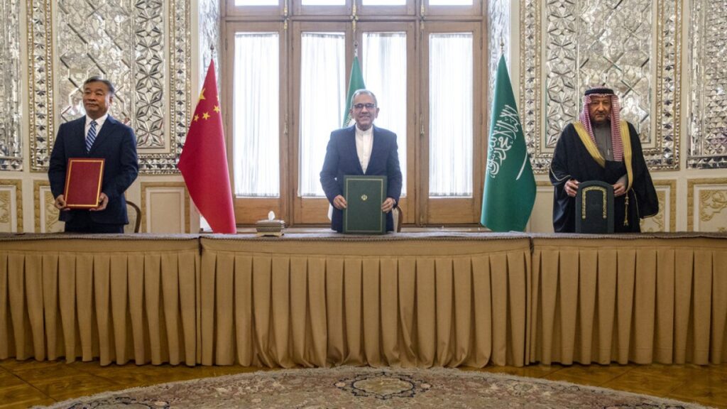 السعودية وإيران تؤكدان التزامهما بمسار بكين 2023 | أخبار السعودية وإيران تؤكدان التزامهما بمسار بكين 2023 | أخبار