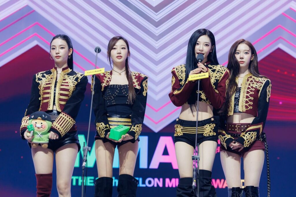 251222 aespa - خطاب قبول الجوائز + السجادة الحمراء (251220 Melon Music Awards 2025)