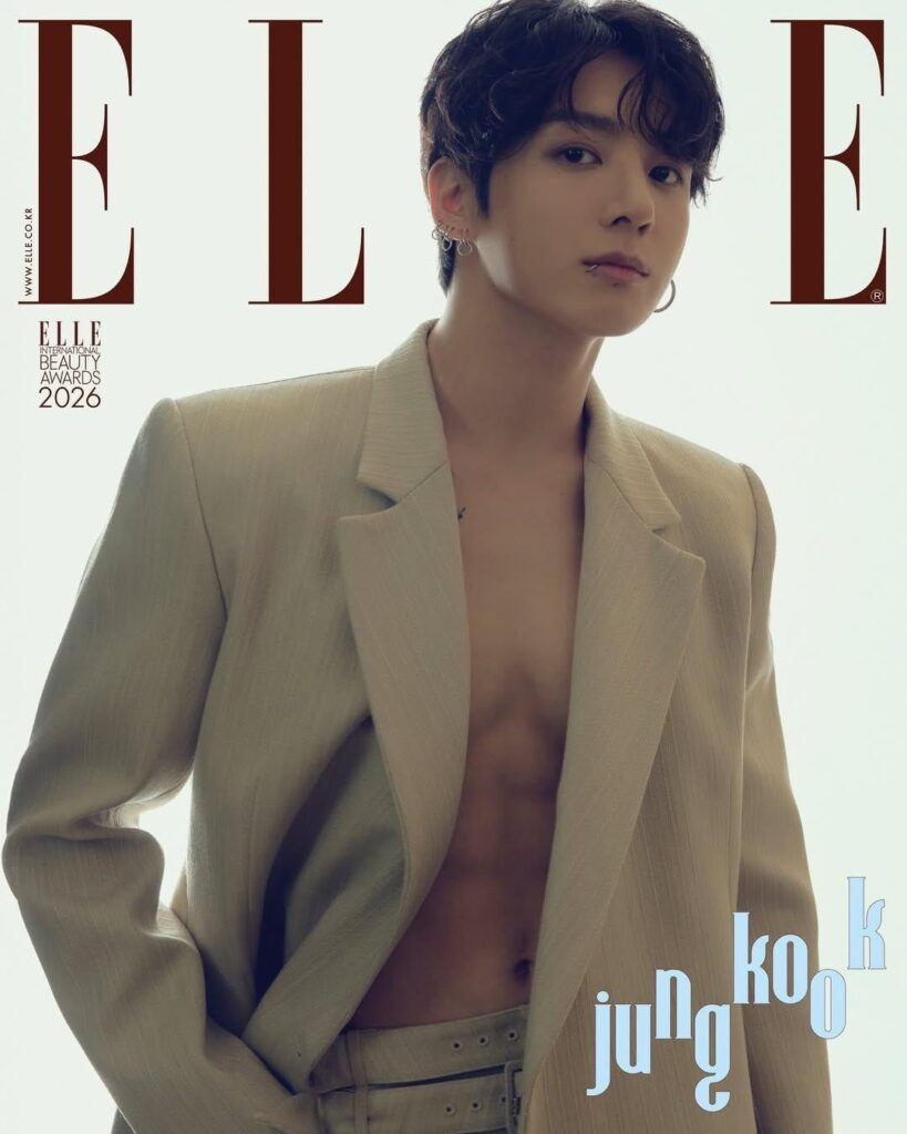 Jungkook (BTS) - ELLE KOREA (أغلفة أعداد يناير 2026)