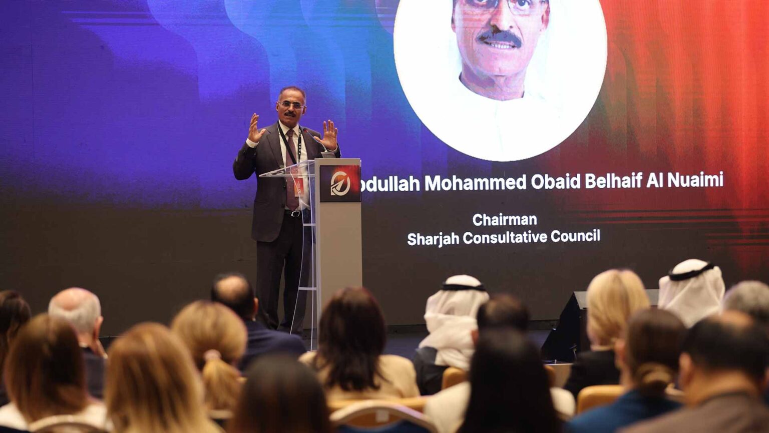 بلحيف النعيمي يشارك في المنتدى العالمي للمستثمرين 2025 بجورجيا بلحيف النعيمي يشارك في المنتدى العالمي للمستثمرين 2025 بجورجيا