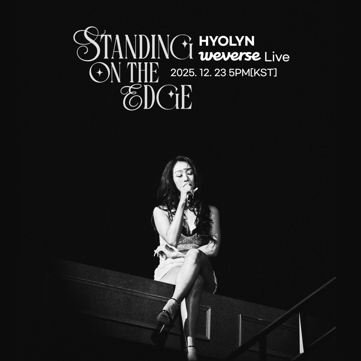 Hyolyn - أغنية رقمية فردية: Standing on the Edge (ملصق مباشر لعودة Weverse)