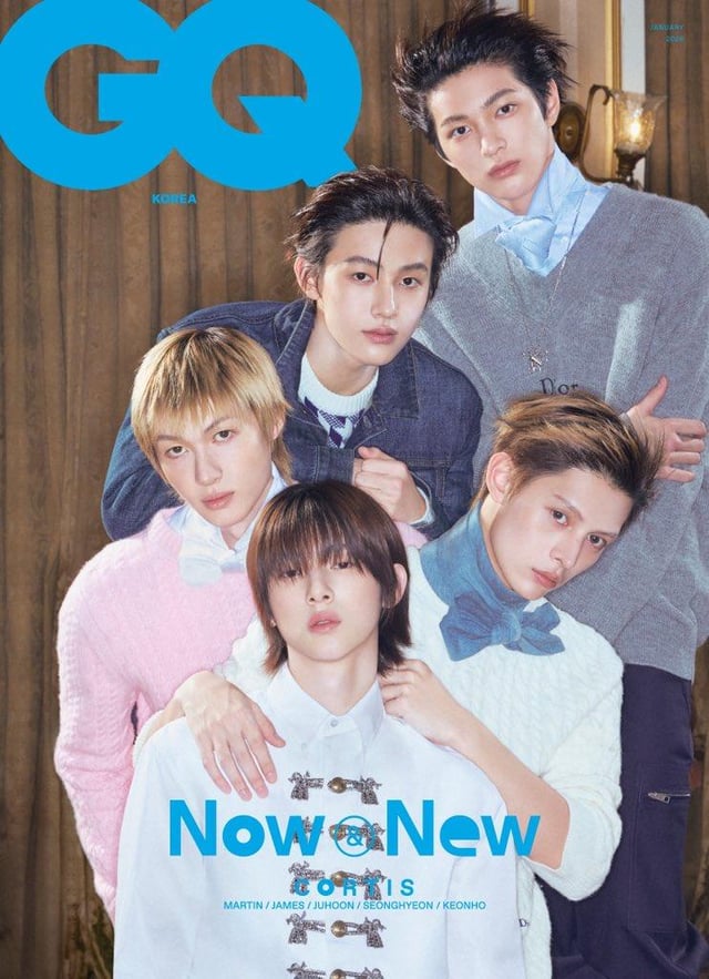 كورتيس - جي كيو كوريا (أغلفة أعداد يناير 2026)