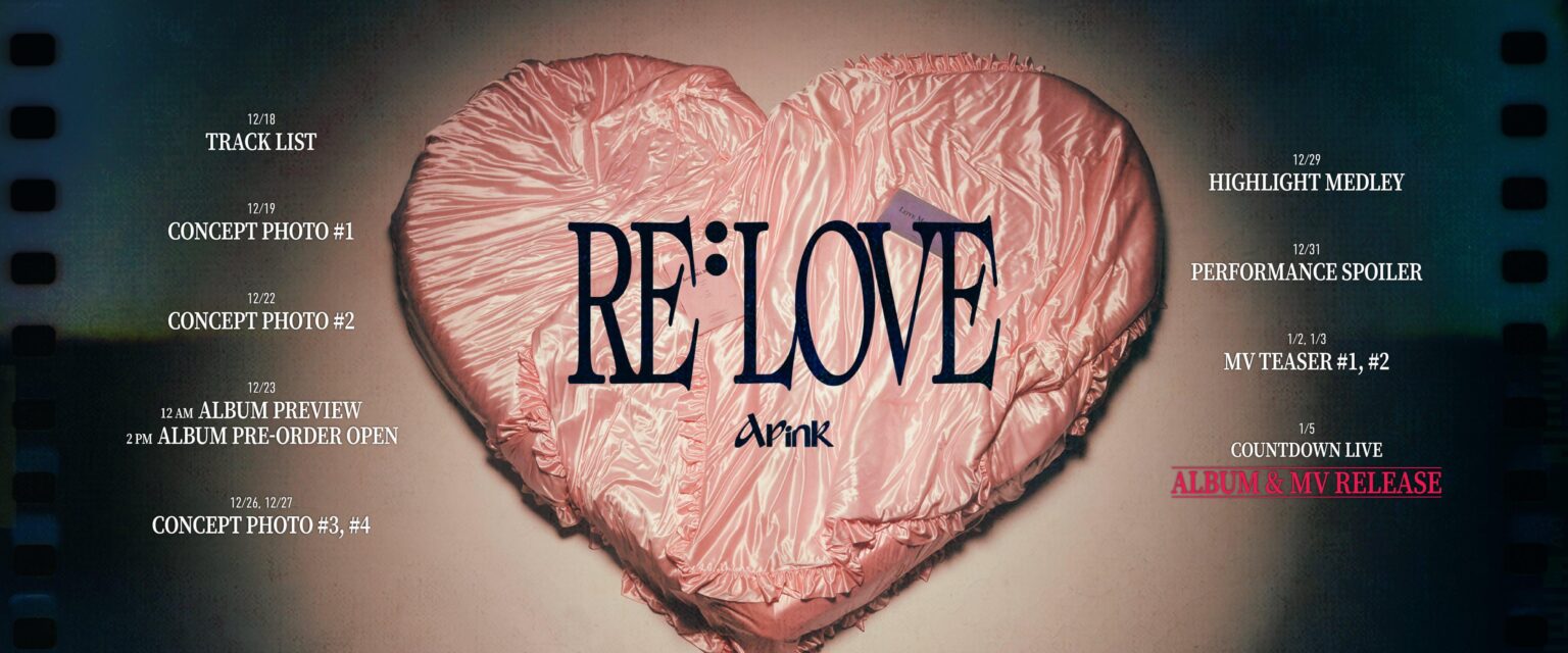 Apink - الألبوم المصغر الحادي عشر "RE : LOVE" (مجدول)